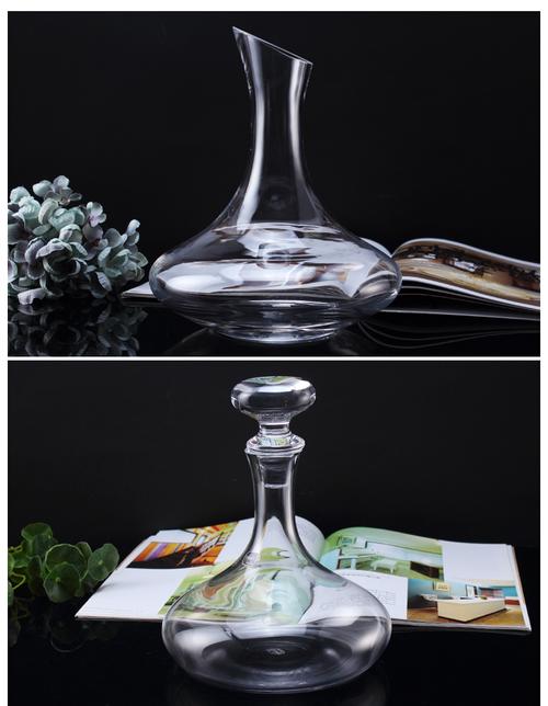 無(wú)鉛水晶玻璃紅酒醒酒器快速分酒調(diào)酒器倒酒器斜口醒酒壺酒具酒壺
