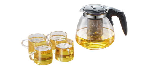 900 1100ml茶壺耐熱玻璃泡茶壺茶具套裝