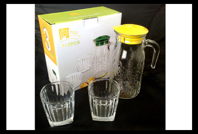 【【專業(yè)產(chǎn)生加工】廣告促銷家居日用禮品贈(zèng)品茶壺果汁壺杯套裝】?jī)r(jià)格,廠家,圖片,茶壺、水壺,廣州市番禺區(qū)岑鑫玻璃制品經(jīng)營(yíng)部-