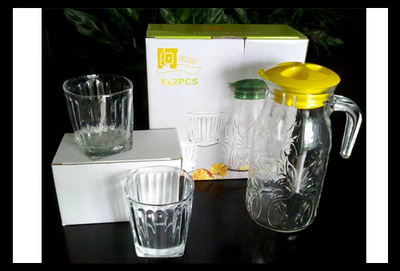 【【專業(yè)產(chǎn)生加工】廣告促銷家居日用禮品贈(zèng)品茶壺果汁壺杯套裝】?jī)r(jià)格,廠家,圖片,茶壺、水壺,廣州市番禺區(qū)岑鑫玻璃制品經(jīng)營(yíng)部-