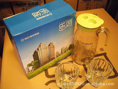 【【專業(yè)產(chǎn)生加工】廣告促銷家居日用禮品贈品茶壺果汁壺杯套裝】價(jià)格,廠家,圖片,茶壺、水壺,廣州市番禺區(qū)岑鑫玻璃制品經(jīng)營部-