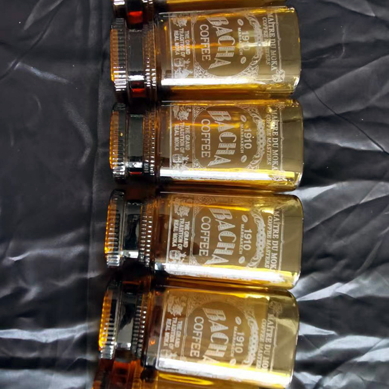 奧爾特K9加工水晶玻璃杯噴砂內(nèi)雕工藝日用玻璃制品玻璃杯擺件